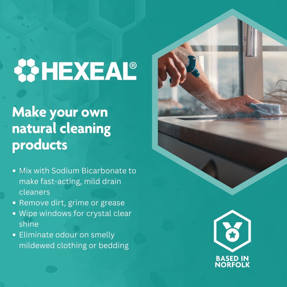 Product photo 3 of 8 — Hexeal White Vinegar 2 x 5L – Food Grade – Cooking, Cleaning, Pickling & Baking