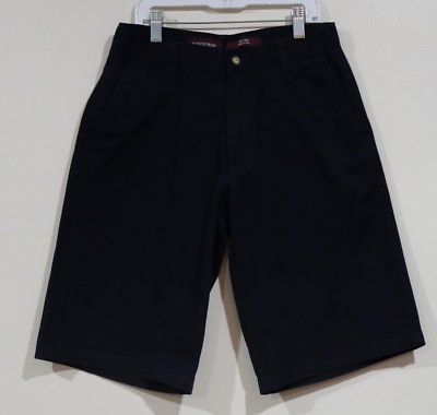 EUC Nordstrom Boys Navy Blue Flat Front Adjustable Waist Shorts Size 14 