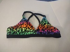 Girl's Swim Top Multi-Colored Xhilaration Brand Size Large 10-12.