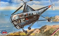 1/72 MPM  Sikorsky HO3S-1 -  Open Box  - Item 72036