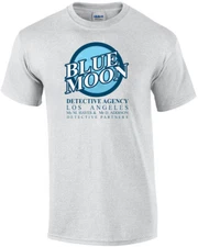 Blue Moon Detective Agency - Moonlighting 80's T-Shirt