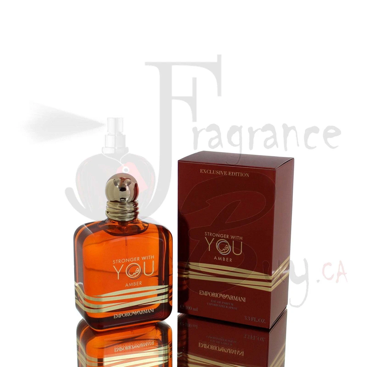 Armani Stronger with You Amber M 100ml Boxed