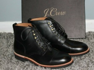 j crew black boots