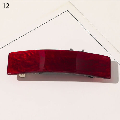 Pinzas para el cabello con pasador francés de acetato para mujeres Clip deslizante Horquilla Accesorios para el cabello Reino Unido✅ - Imagen 53 de 54