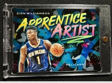 2019-20 Court Kings Zion Williamson Apprentice Artist /149 Ruby SP