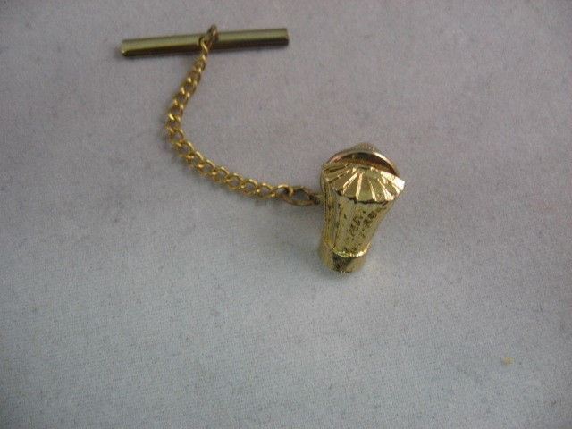 Lot De 3 épingles De Cravate Vintage En Or - Modèles Tie Tack - Occasion
