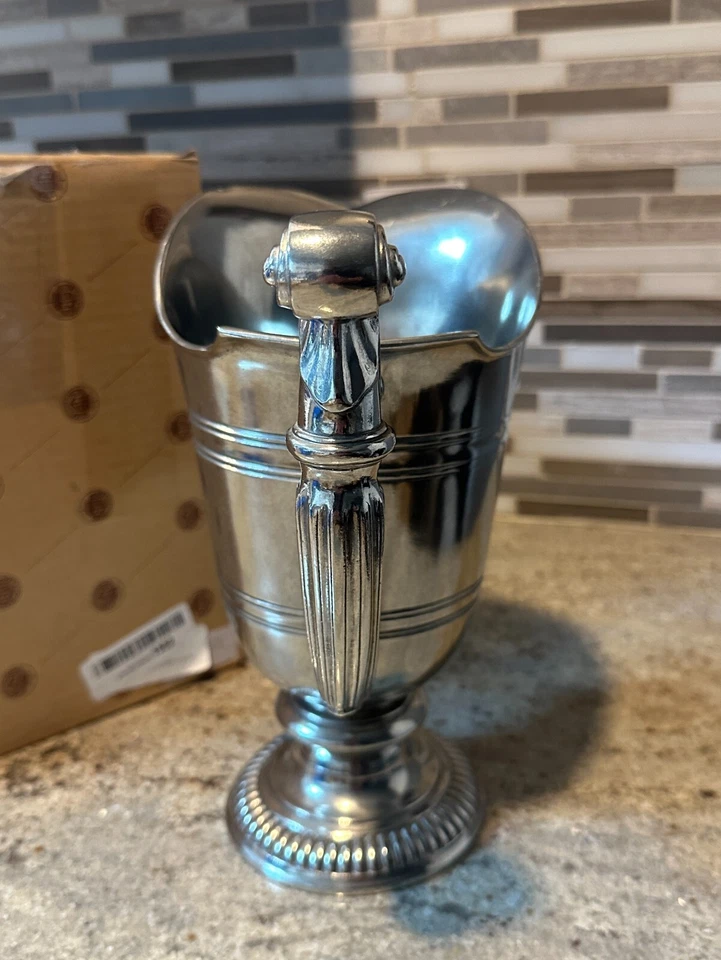 Arte Italica® P2307 Peltro Romano Pitcher, 46 oz., Silver-tone Pewter - ITALY - Image 4 of 4