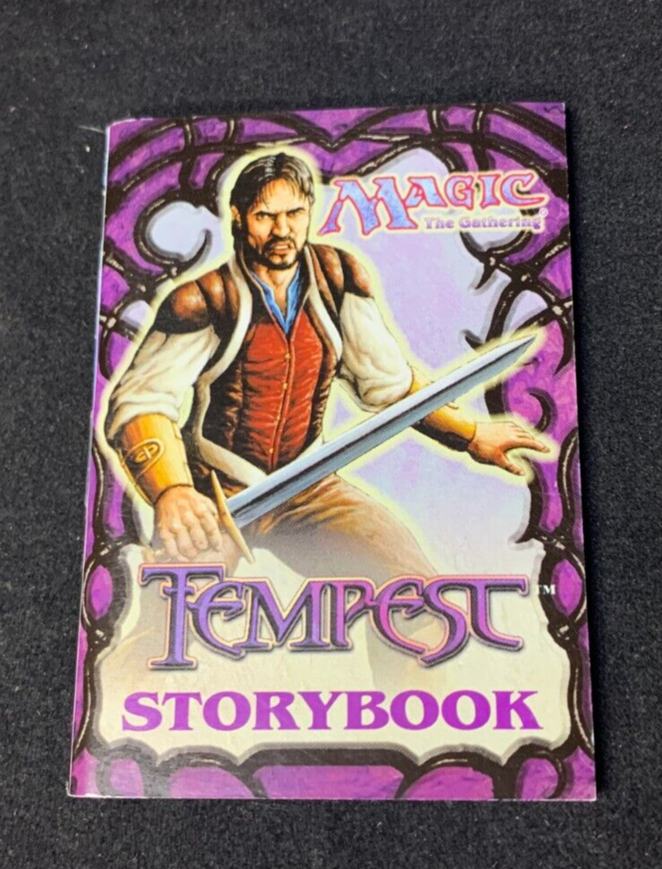 Magic the Gathering-Tempest Storybook 1996/1997 | eBay