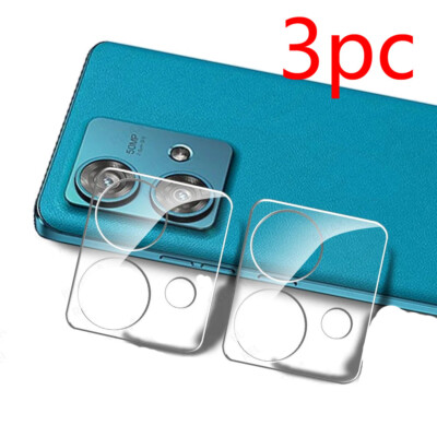 3Pcs 3D Clear Camera Lens Protector Guard For Motorola Edge 40 Neo G04 G24 G34