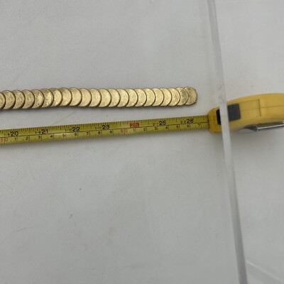 Women’s Sears New Old Stock With Tag Gold Waist Belt Coin Style Sunflowers M/L Women main image 4