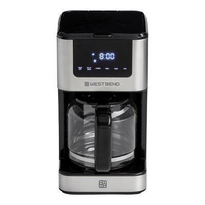 Drip Coffee Maker Brews Hot Or Iced Programmable With Brew Strength Selector Aut