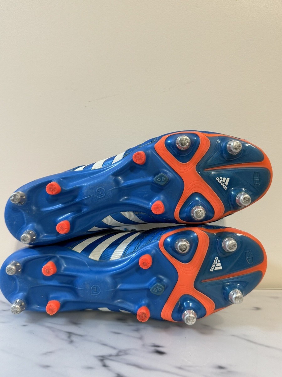 シューズ adidas 11pro ADIDAS adiPure 11PRO SG G60015 Blue Leather Soccer Cleats