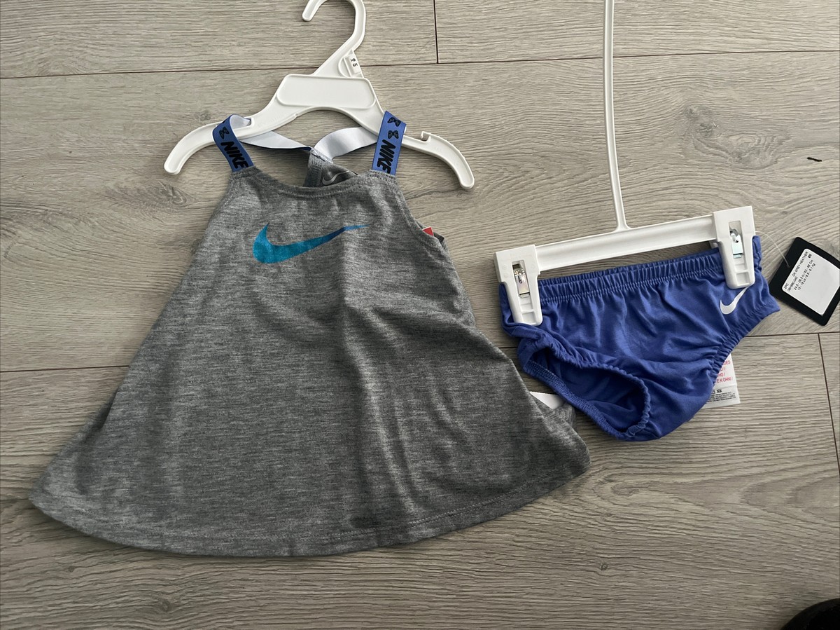 Nike Baby Girls Vest Pants Piece Outfit Set Months Girls Tee
