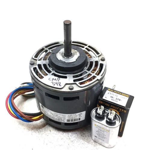 EMERSON K55HXDJM-7081 Blower Motor 1/3HP 1075RPM/4SPD D340126P02 used #CMP348
