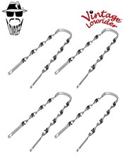 4 Vintage Lowrider 20" Replacement Flat Twisted Bicycle Chrome Fender Braces.