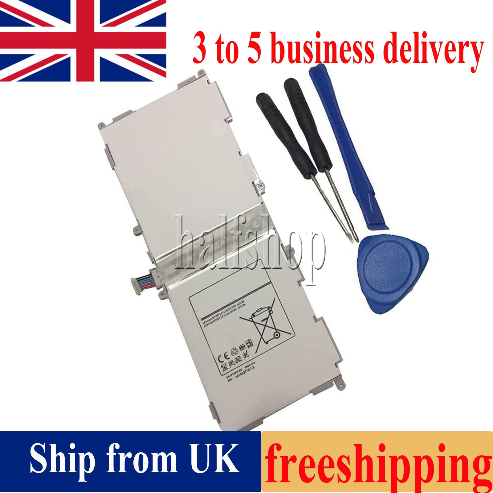 6800 mAH New for SAMSUNG BATTERY EB-BT530FBE FOR GALAXY TAB 4 10.1 SM-T535 LTE