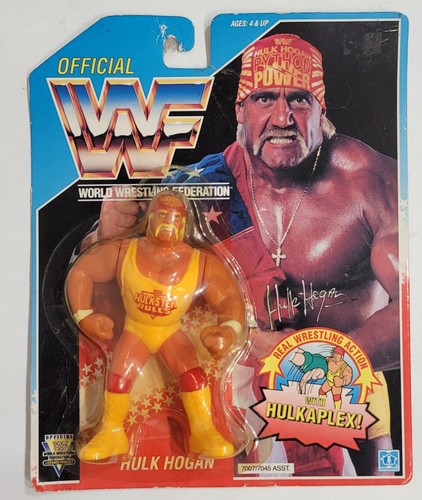 WWF Hasbro Hulk Hogan with Hulkaplex Figure MOC 19...