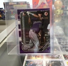 ROBERTO RAMOS 2019 Bowman 1st Prospect PURPLE /250 Colorado