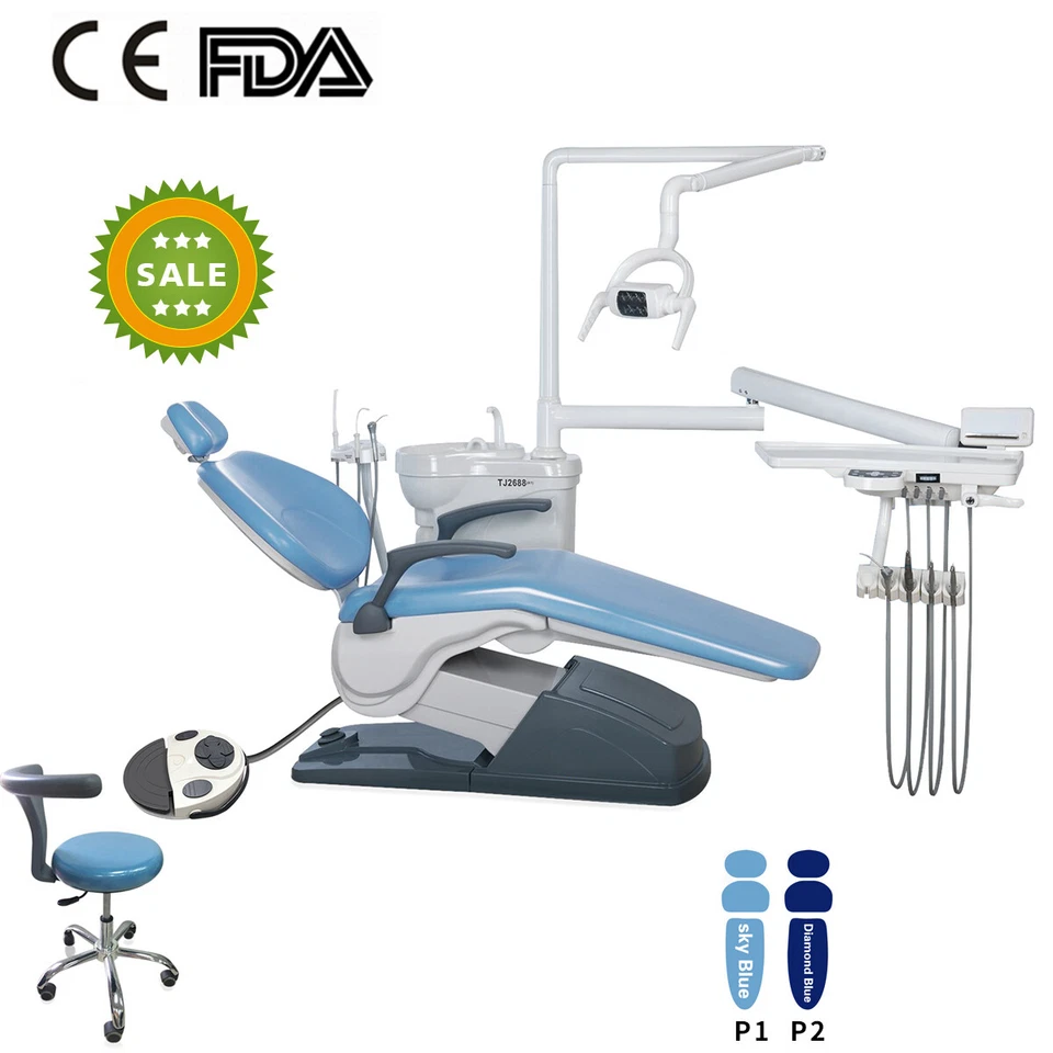 Dental Chair Unit PU Leather Computer Controlled DC Motor / Implant motor - Image 3 of 4