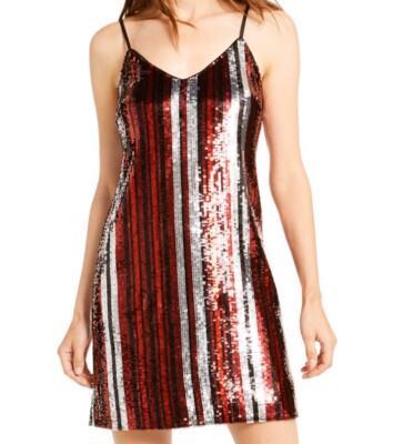 bar iii striped dress