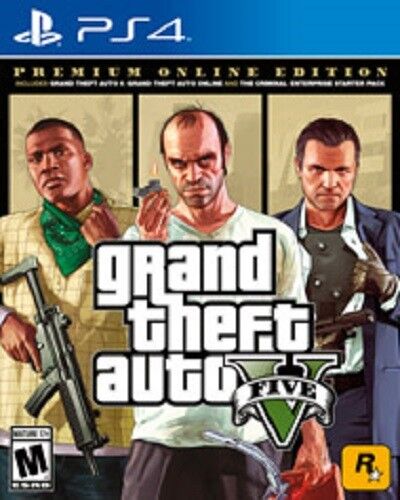  Grand Theft Auto V - Premium Online Edition (PS4