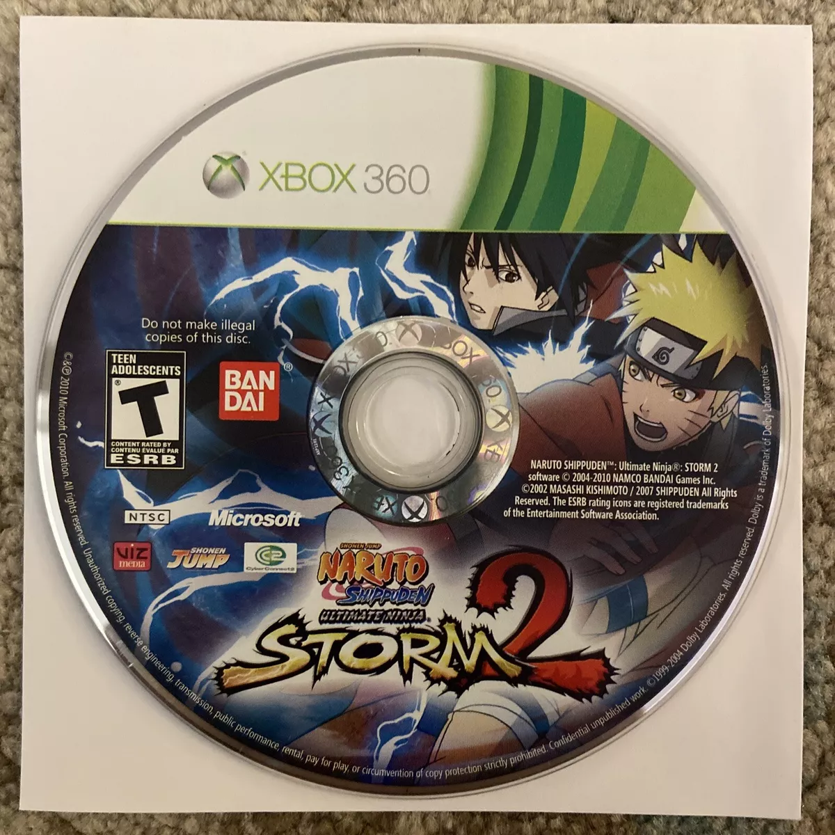 Naruto Shippuden: Ultimate Ninja Storm 2 XBOX 360