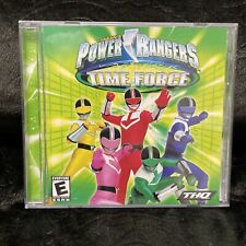 Rare Saban's Power Rangers Time Force Windows PC Complete in Box CIB