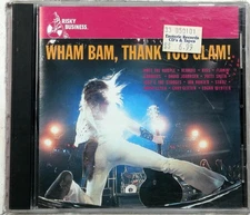 Risky Business Wham Bam Thank You Glam! CD 1994 Rock Compilation
