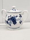 Royal Meissen Blue & White Floral Fine China Creamer & Sugar Bowl Mint — photo 7