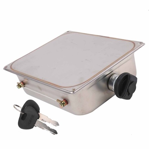 8L Air Diesel Heater Fuel Tank Oil With Lock Stainless Steel Car Truck AU Ejbhyi - Picture 6 of 13
