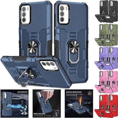 For Xiaomi Redmi Note 13 12 Pro 13C 12C POCO X5 Armor Case Shockproof Ring Cover
