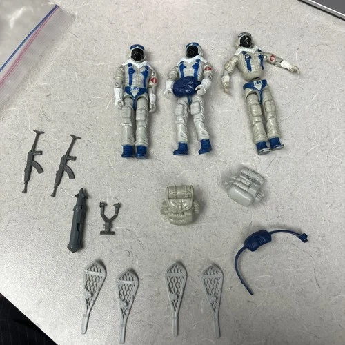 GI Joe Snow Serpent 1985 Set Of 3