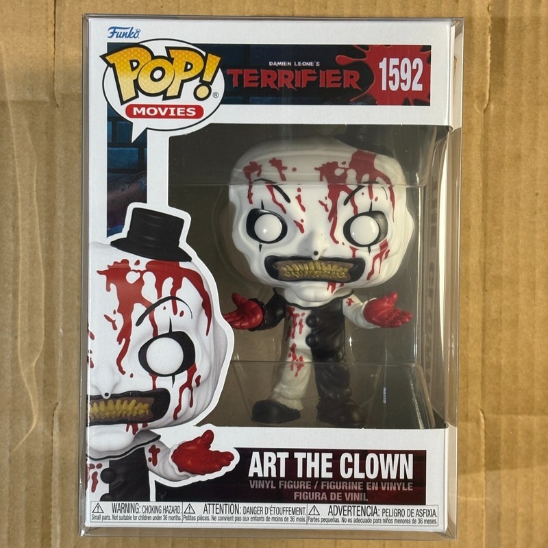 Funko Pop! Art The Clown #1592, Bloody, Terrifier, Horror Movies