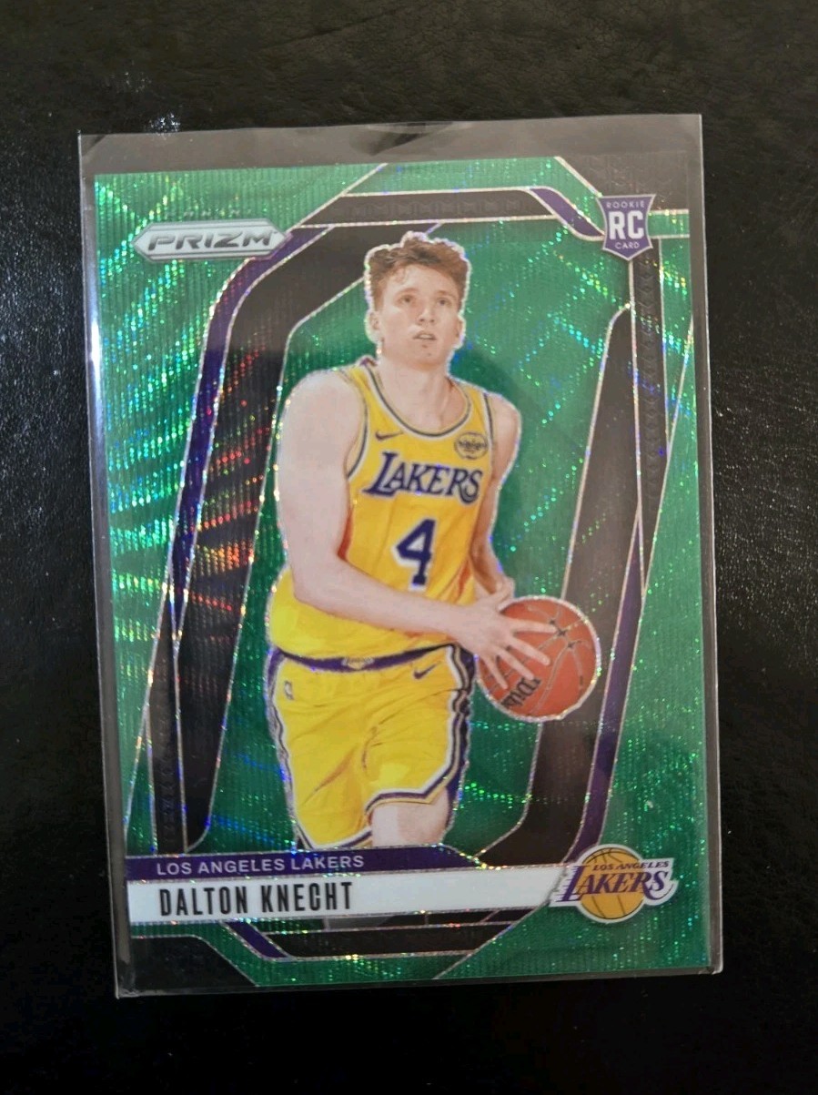 2024-25 Panini Prizm - Dalton Knecht #238 Green Wave Prizm (RC)