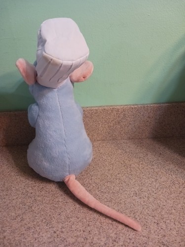 Disney Parks Epcot Remy's Ratatouille Adventure Chef Remy 12" Plush Talking READ - Picture 3 of 5