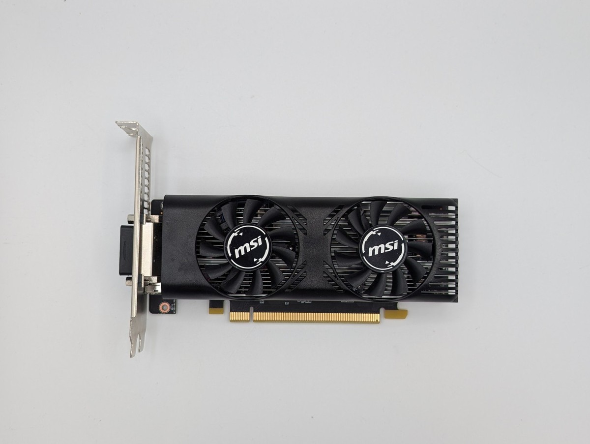 MSI GeForce GTX 1650 4GB Low Profile OC GDDR5 Graphics Card | eBay