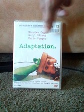 BRAND NEW* Adaptation (DVD, 2003) Nicolas Cage, Maryl Streep