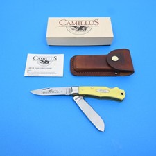 CAMILLUS, N.Y. U.S.A. 716 “YELLO-JAKET”  LARGE DELRIN TRAPPER KNIFE, c. 1990’S