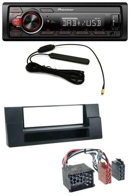 Pioneer MP3 DAB 1DIN AUX USB Autoradio für BMW X5 E53 5er E39 Rundpin Ablagefach - Bild 1 von 4