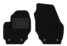 Fußmatten Automatten Vorne Velours Schwarz für Volvo V70 III 2007-2016