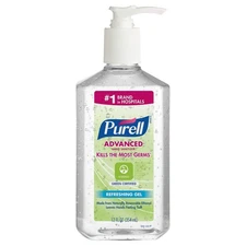 PURELL 3691-12 Hand Sanitizer,12 oz,Fragrance Free 20W433