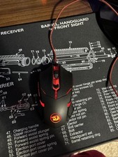 Red Dragon Wired USB LED Optical Gaming Mouse 3200 DPI S101-3