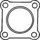 80812 EXHAUST PIPE GASKET WALKER NEW OE REPLACEMENT - Picture 2 of 5