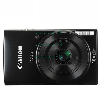 Canon PowerShot ELPH 200 IS/ IXUS 190 IS/ IXY 210 Digital Camera 20MP Black WiFi