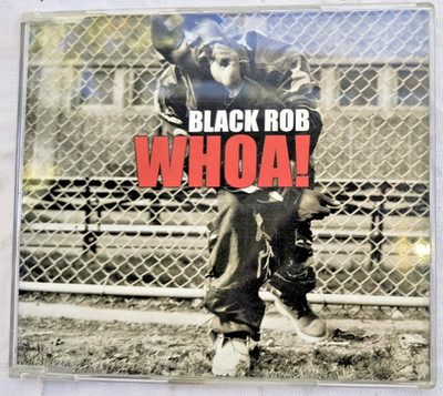 BLACK ROB ''WHOA!'' RARE 2000 UK PROMO CD (PUFF DADDY)