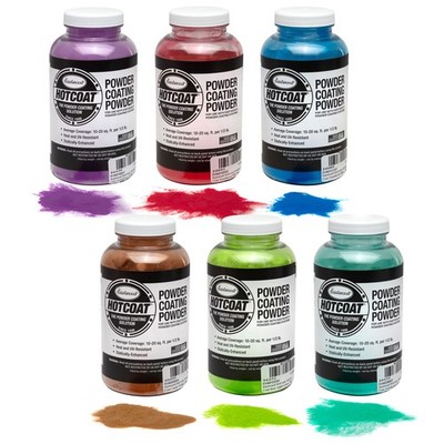 Eastwood Hotcoat 6 Piece 8 Oz Powder Coating Specialty Color