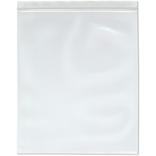 Plymor 10" x 12", 8 Mil Extra Thick Heavy Duty Zipper Reclosable Plastic Bags