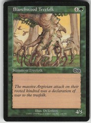 Blanchwood Treefolk - Urza's Saga #238 Common
