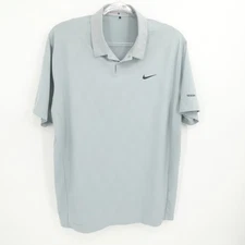 Nike Tiger Woods Collection Shirt Mens XL Dri Fit Lightweight Golf Tesoro Logo