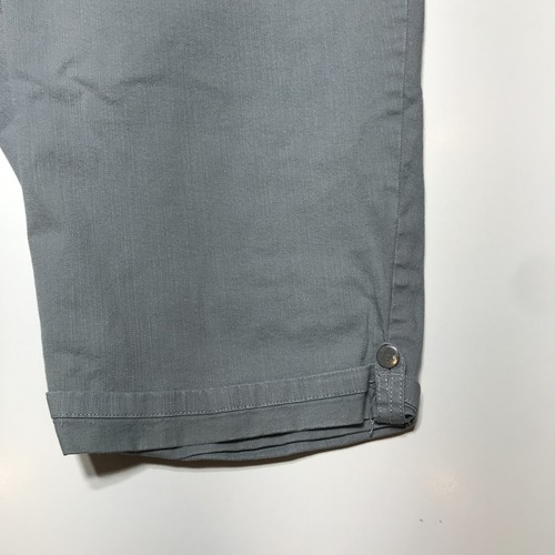 Gloria Vanderbilt Skimmer Shorts Womens 22W Gray Jean Narrow Fit Classic Rise - Picture 4 of 16